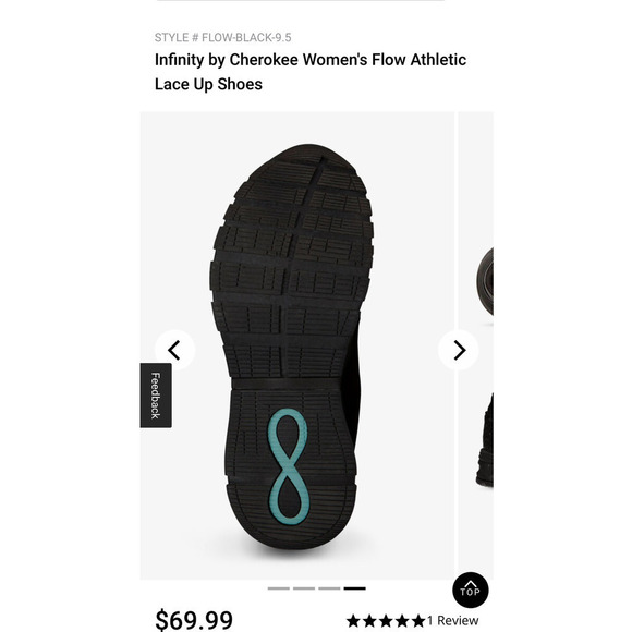 Cherokee Infinity FootWear Flow Athletic Shoes / S-12 - Picture 11 of 13